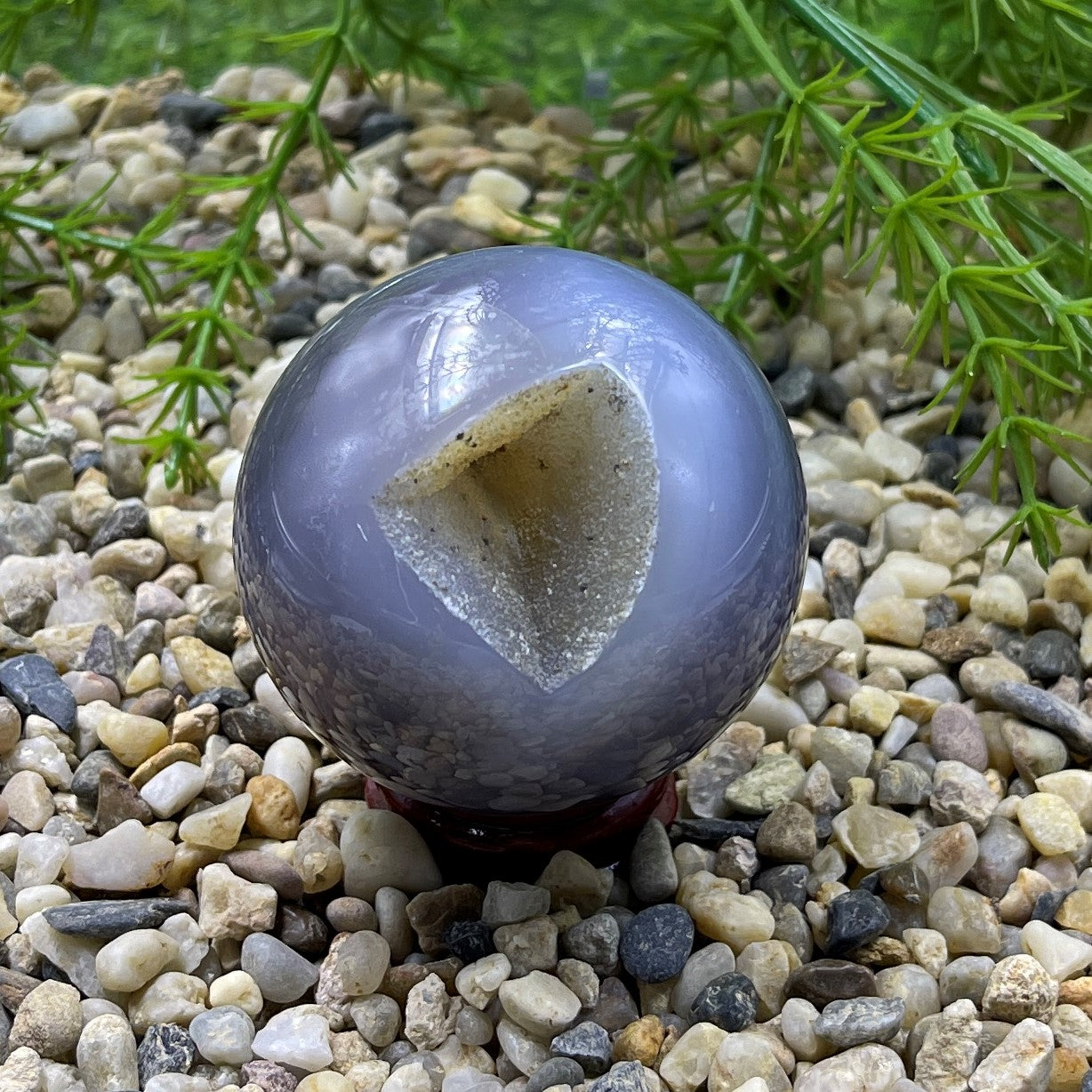 Natural Agate Sphere