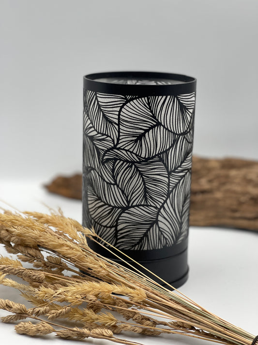 Leaves Black Touch Warmer