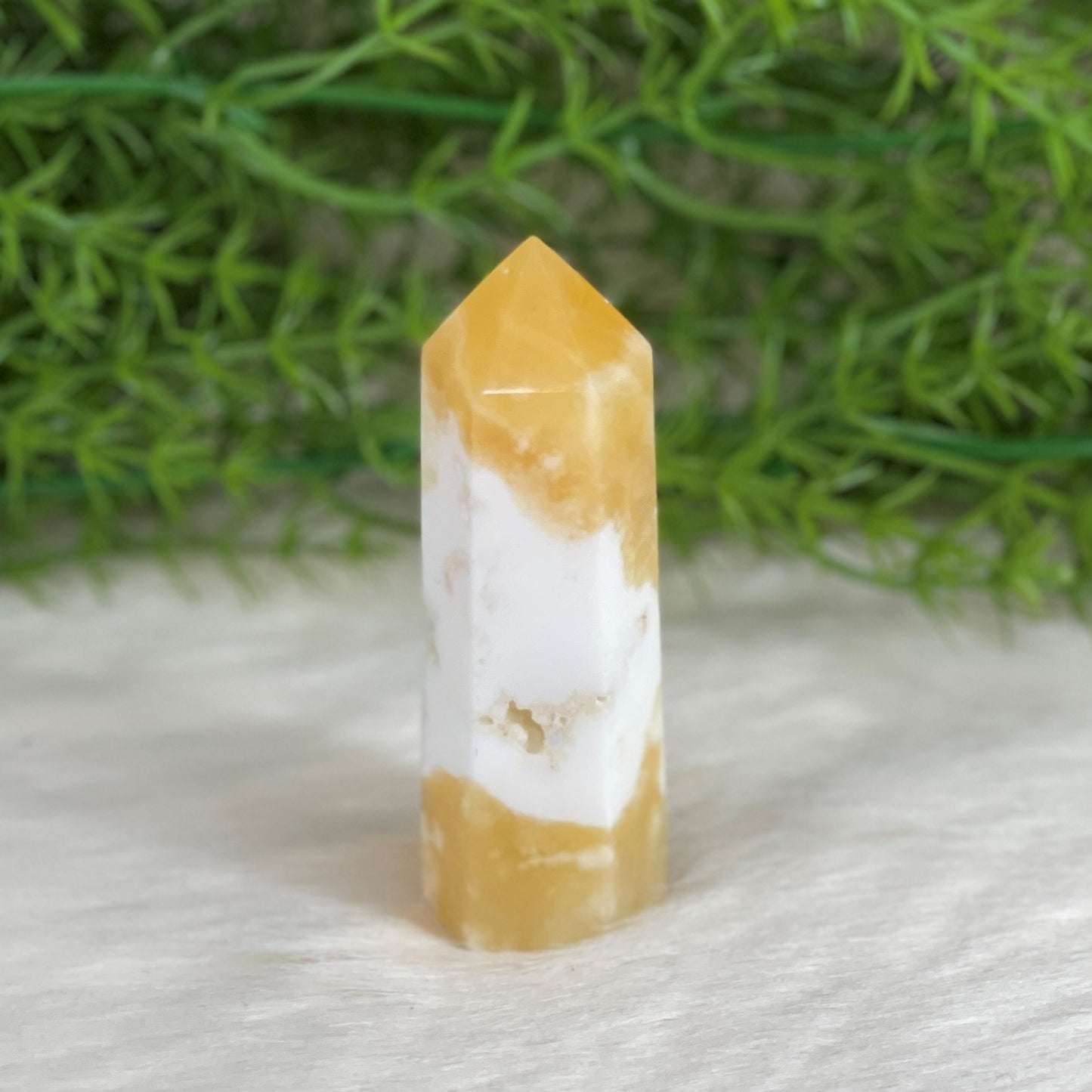 Yellow Calcite Tower